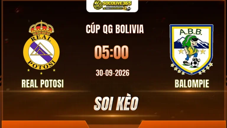Soi kèo Real Potosi vs Balompie, 05h00 ngày 30/9: Chủ nhà vượt trội